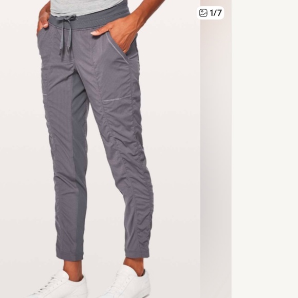 Lululemon Street To Studio Pant II *Unlined 28" Gray Size 12 - Picture 1 of 6
